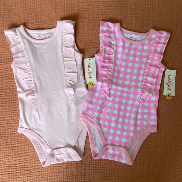 Cat & Jack Other - New Cat & Jack Bundle Bodysuits Girl 18M
